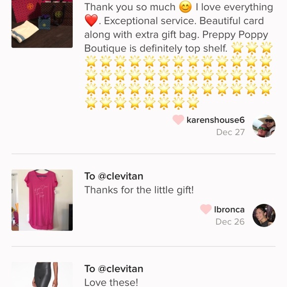 LOVE MY BUYERS!! Thanks for the LOVE NOTES!!💗 - Picture 10 of 12